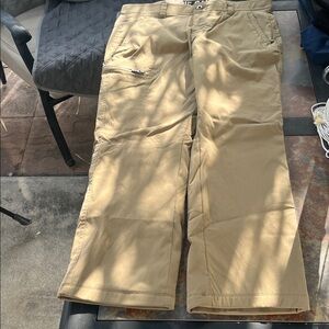 Eddie Bauer Men’s Pants Rainier fleece lined NWT 34 x 30